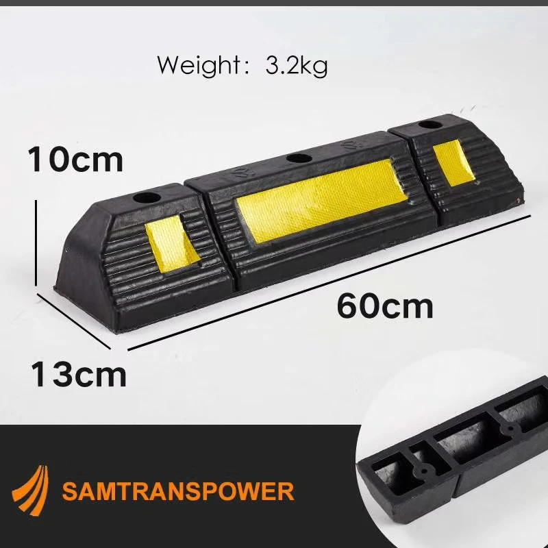 Quality 1650mm Car Rubber Wheel Stopper