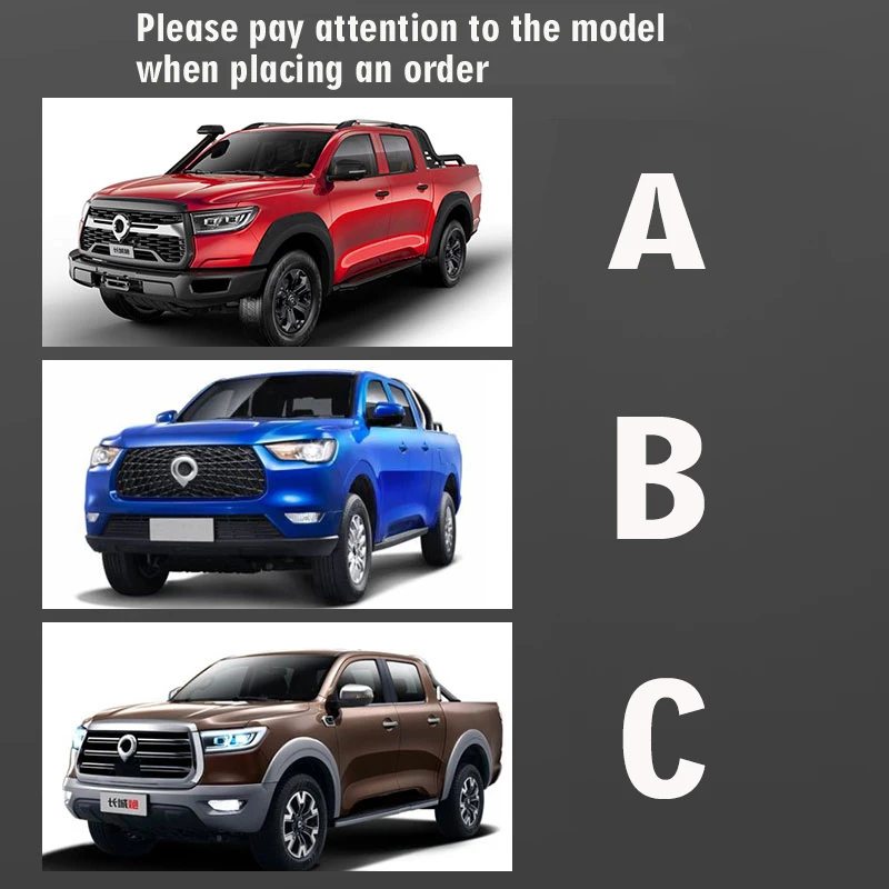 High Quality Pickup Retractable Hard Tonneau Cover Truck Bed Cover Roller For Great Wall GWM POER  Short Bed