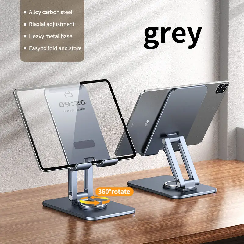 AOOLIF universal 360 rotatable phone holder aluminum foldable tablet holder stand for desk