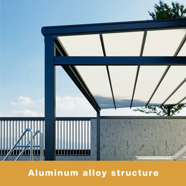 Aluminum Frame Sunshade Waterproof Retractable Awnings Awnings for Sale Using Used Aluminum Customized Acceptable for Outdoor