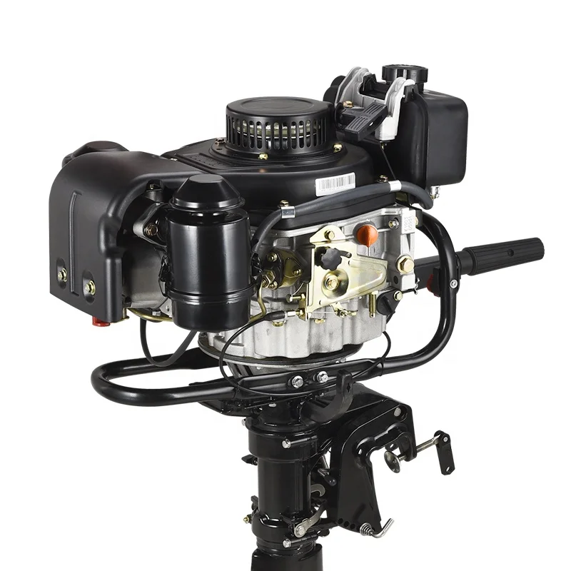 Дизельное топливо Тип 4-тактный 6HP лодочный мотор с задним приводом и электрическим запуском