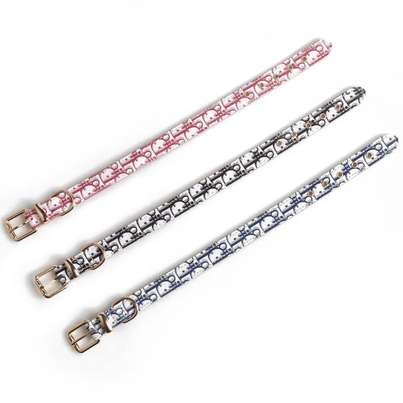 Wholesale Personalised Designer  pet dog cat collar leather leashes for dog
