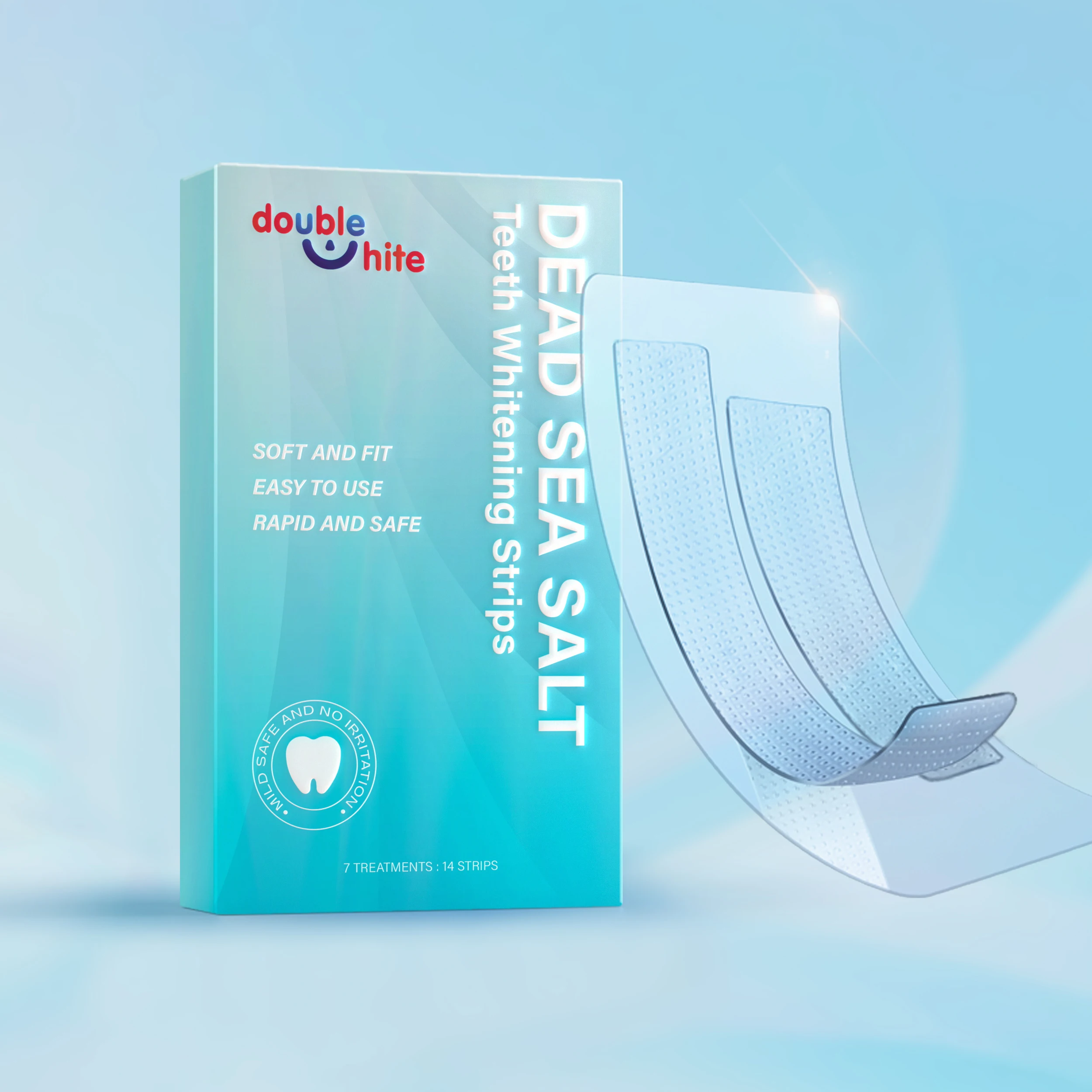 Полоски для отбеливания зубов Мертвого моря перекиси водорода полоски нетоксичные популярные которые не делают зубы чувствительными