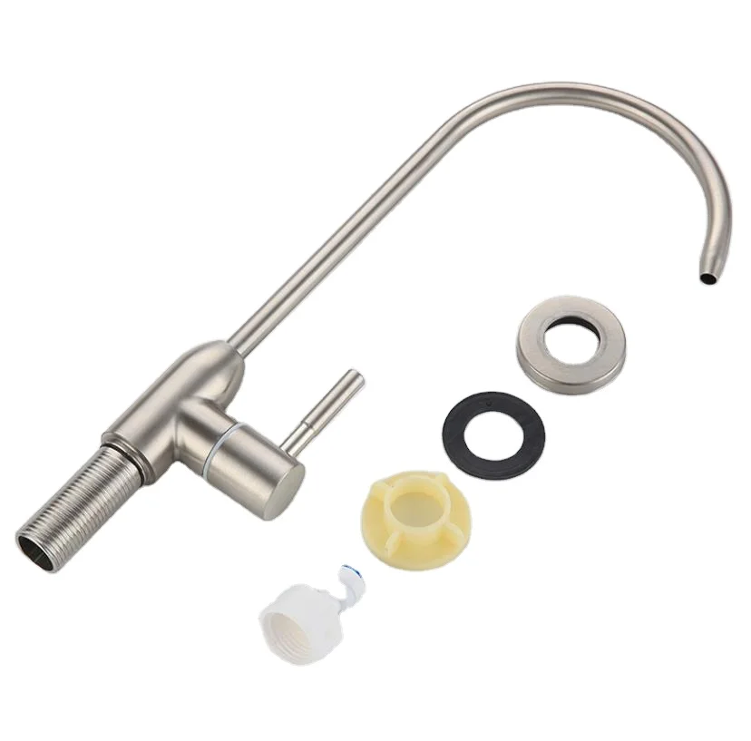 RO Purifier Pressureless Faucet Three Tube Hose Pipe Filter Tap Direct Drink Water Reverse Osmosis System D76
