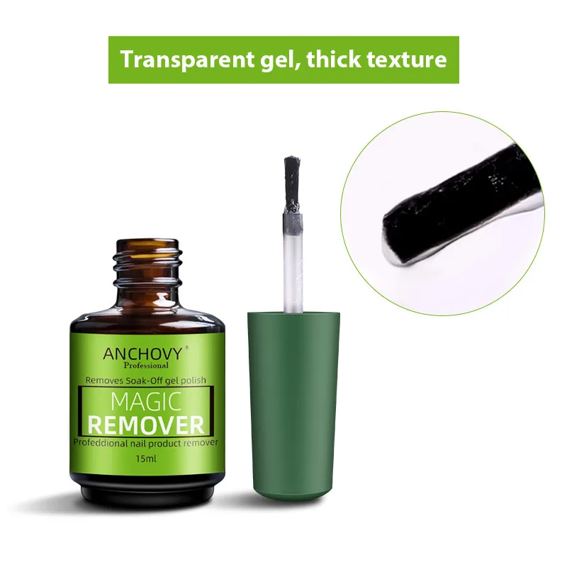 15 ml/lot оптовая продажа профессиональная Волшебная для снятия лака био-Гели Soak off Гель-лак ногтей жидкость