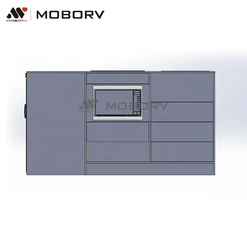 MOBORV сертифицированная бытовая техника система подъема кровати комплект фургон для кемпинга мебель и холодильник микроволновая печь раковина