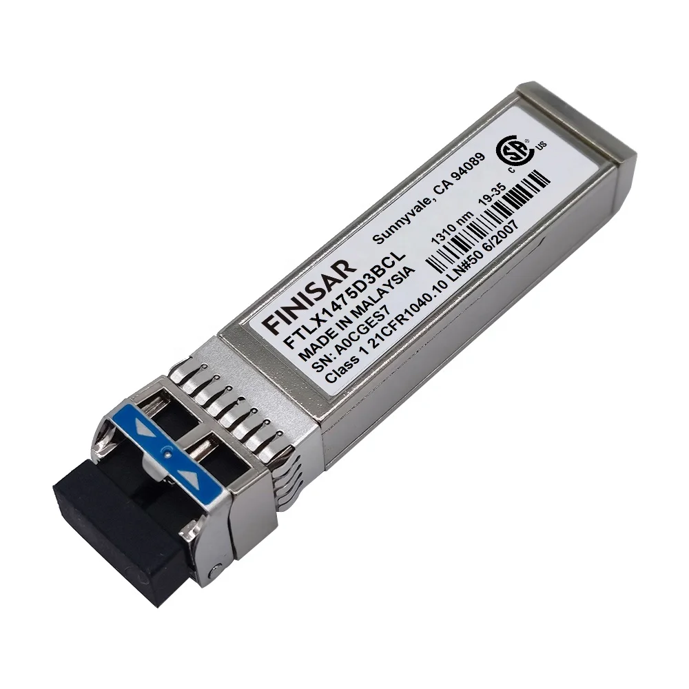 Finisar FTLX1475D3BCL FTLX1475D3BTL FTLX1475D3BNL 10GBASE-LR SFP+ 1310nm 10km Optical Transceiver
