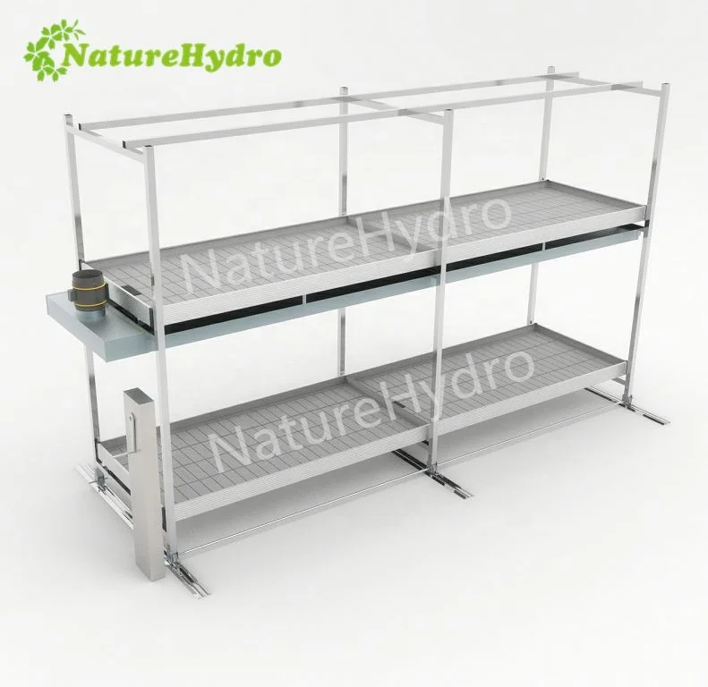 High Quality Grow Rack Growing Racks Hydroponics Flood Table