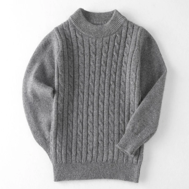 
Children Fashion kid Knitted cable teenager cotton popular Sweater 