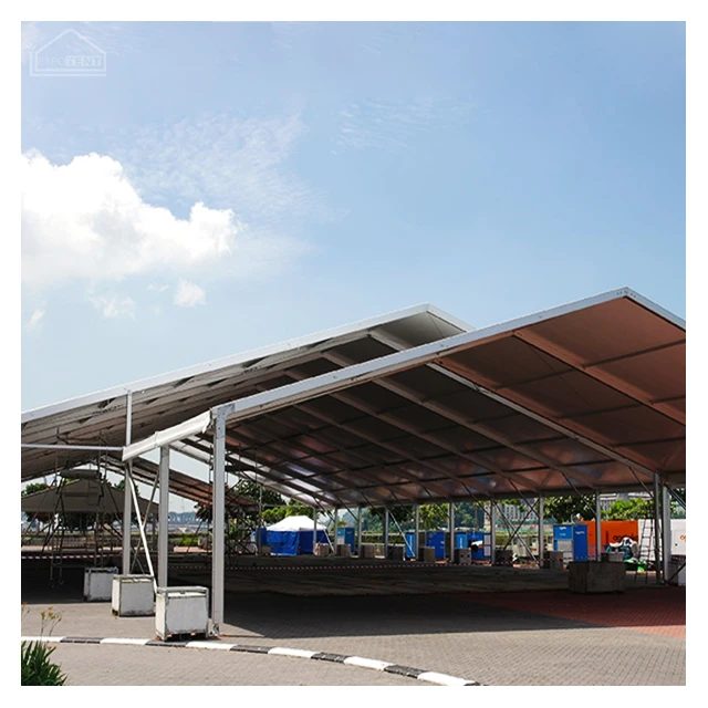 China Factory Exhibition Tent Luxury Big Large Marquee Event Tent Outdoor White Wedding Tent For 100 200 500 People Seats