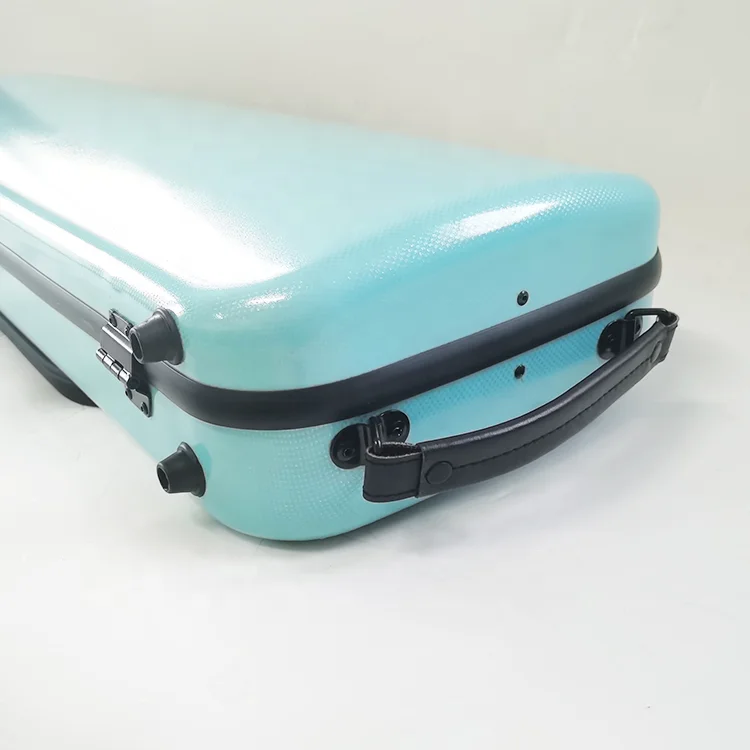 
Best price Layers of fiberglass aviation foam and polycarbonate composite adjustable oblong violin case G-2003VP 4/4 3/4 