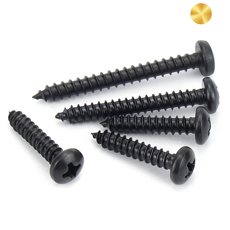 Phillips wood screw  in boxes Pan head self tapping carbon steel C1022 10B21 screw for wood