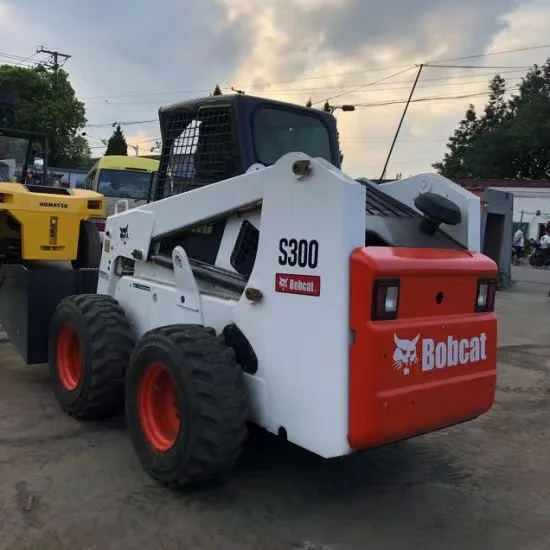 Used Mini Skid Steer Loader Bobcat s300 Wheel Small Skid Steer Loader Second hand Loader Bobcat S300