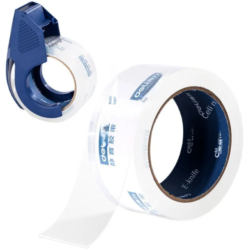 30042 уплотнительная лента Бесшумная прозрачная широкая утолщенная Упаковочная Клейкая телескопическая высокого качества