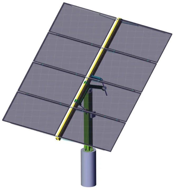 Semi-Auto Dual Axis Solar Tracking System with lowest cost
