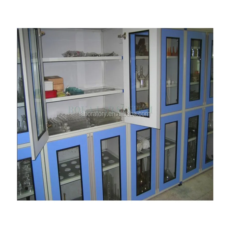 Деревянный шкаф для хранения химикатов