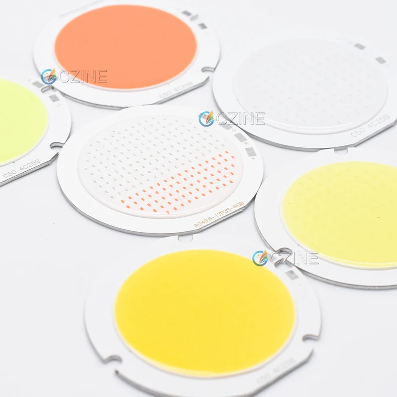Czinelight Hot Selling Grow Light Cob Chip Round 30W 40W 50W 100W COB chip