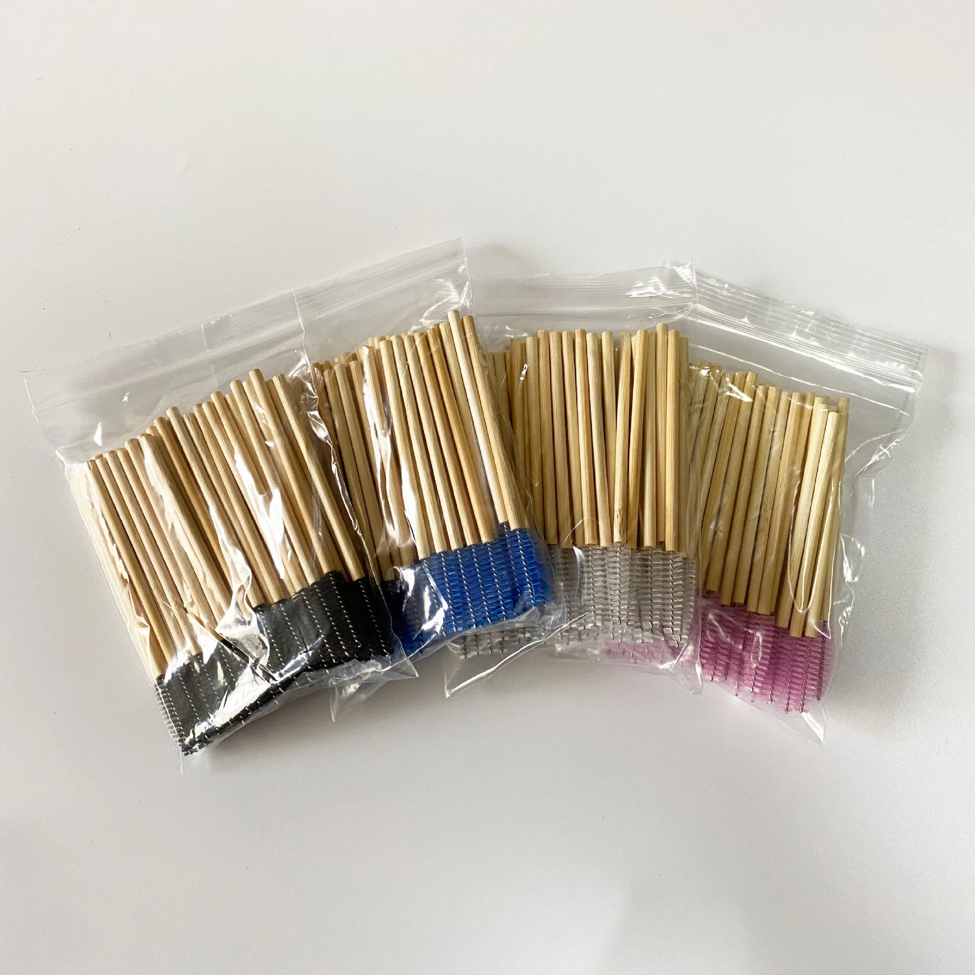 
eyelash brush bamboo biological bamboo handle eyelash brush 