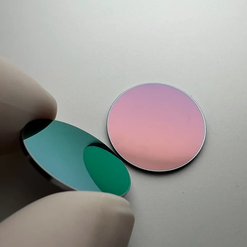 Flat window optical 8-14um double-sided AR coating or DLC film germanium infrared window far-infrared equipment