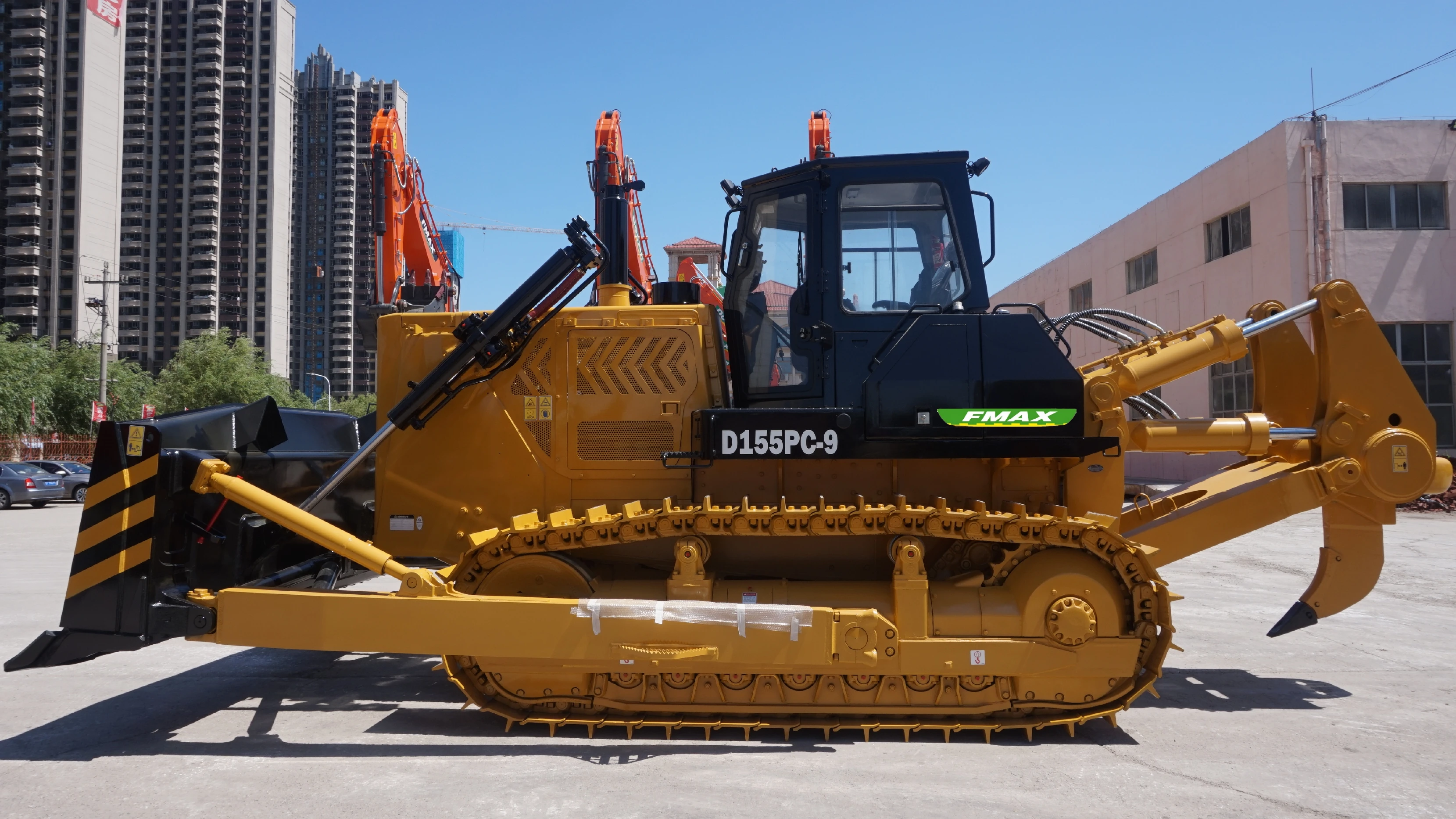 Crawler Bulldozer Cylinder Training Long Engine Pump FMAX D155PC-9 Crawler Bulldozer