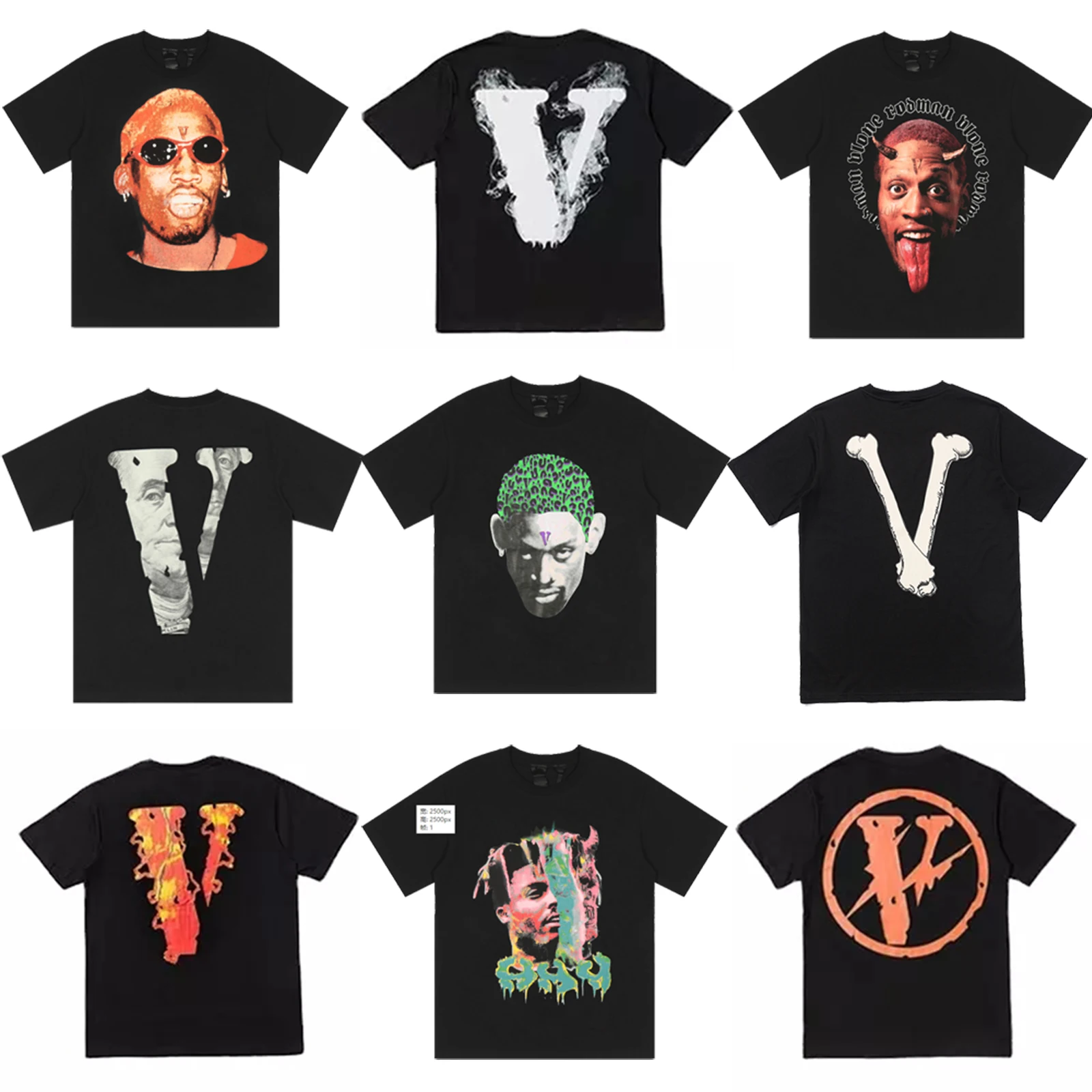 2022 High Quality New Juice Wrld X Legends Never Die T-shirt Big V Mens T Shirt