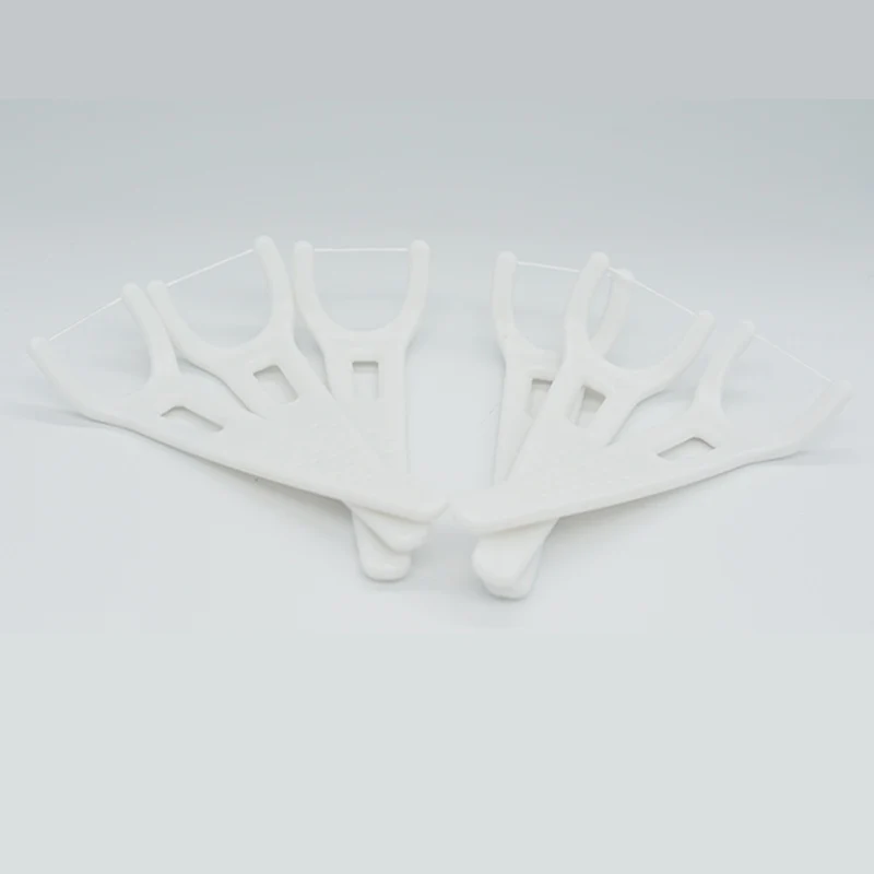 Y-shape dental floss pick 30pcs box pack toughness line Shred break Resistant Zahnseide back teeth dental flosser