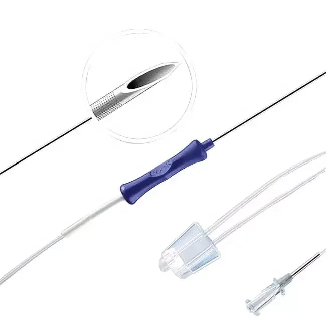 medical double oocyte needle 21G