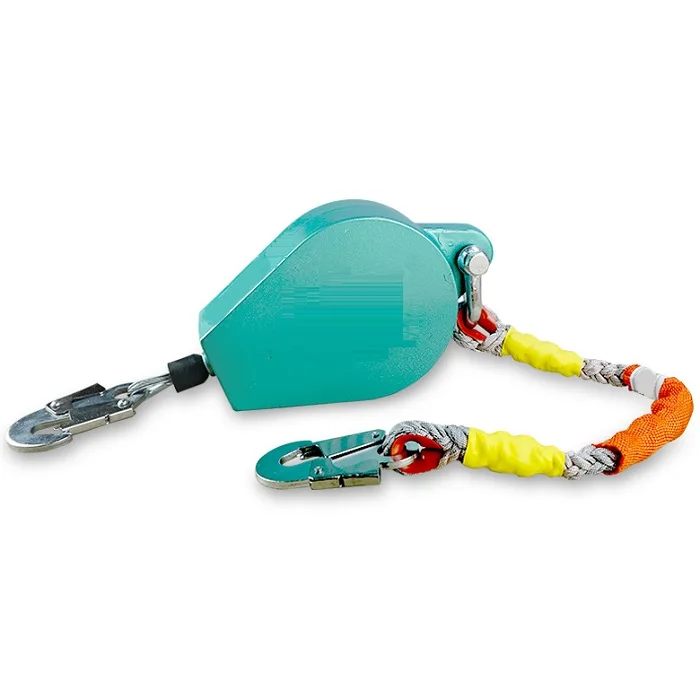 Custom self retracting anti fall catch device dual brake speed difference arrest fall protection