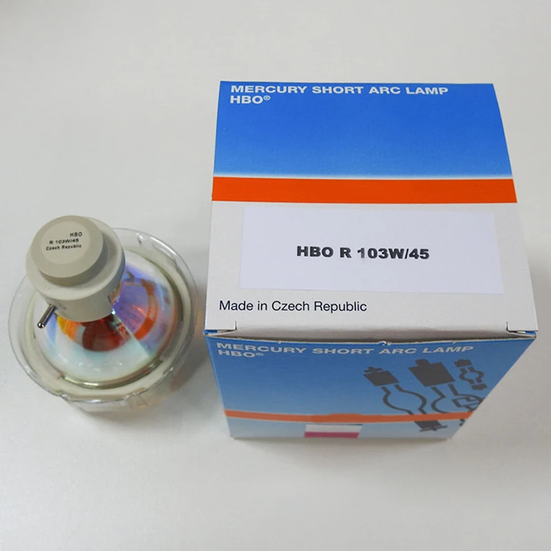 HBO R 103W/45 ртутная короткодуговая лампа EXFO флуоресцентная возбуждающая УФ-лампа точечного отверждения