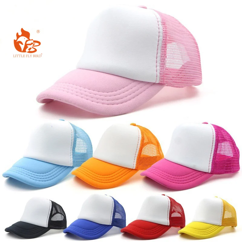Little Fly Bird Wholesale custom truckers hat blank baseball cap embroidered printing logo 5 panel foam mesh hat trucker cap