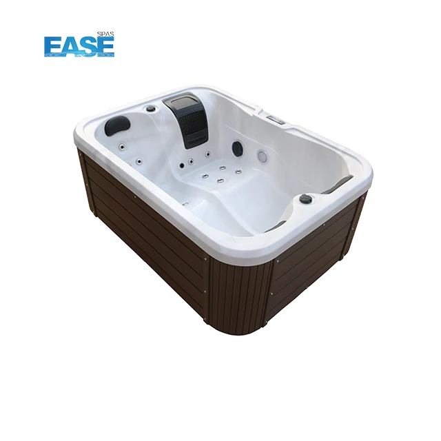 2 Seats Hydro Spa Hot Tub Freestanding Outdoor Whirlpool Bathtub For Outdoor Spa
