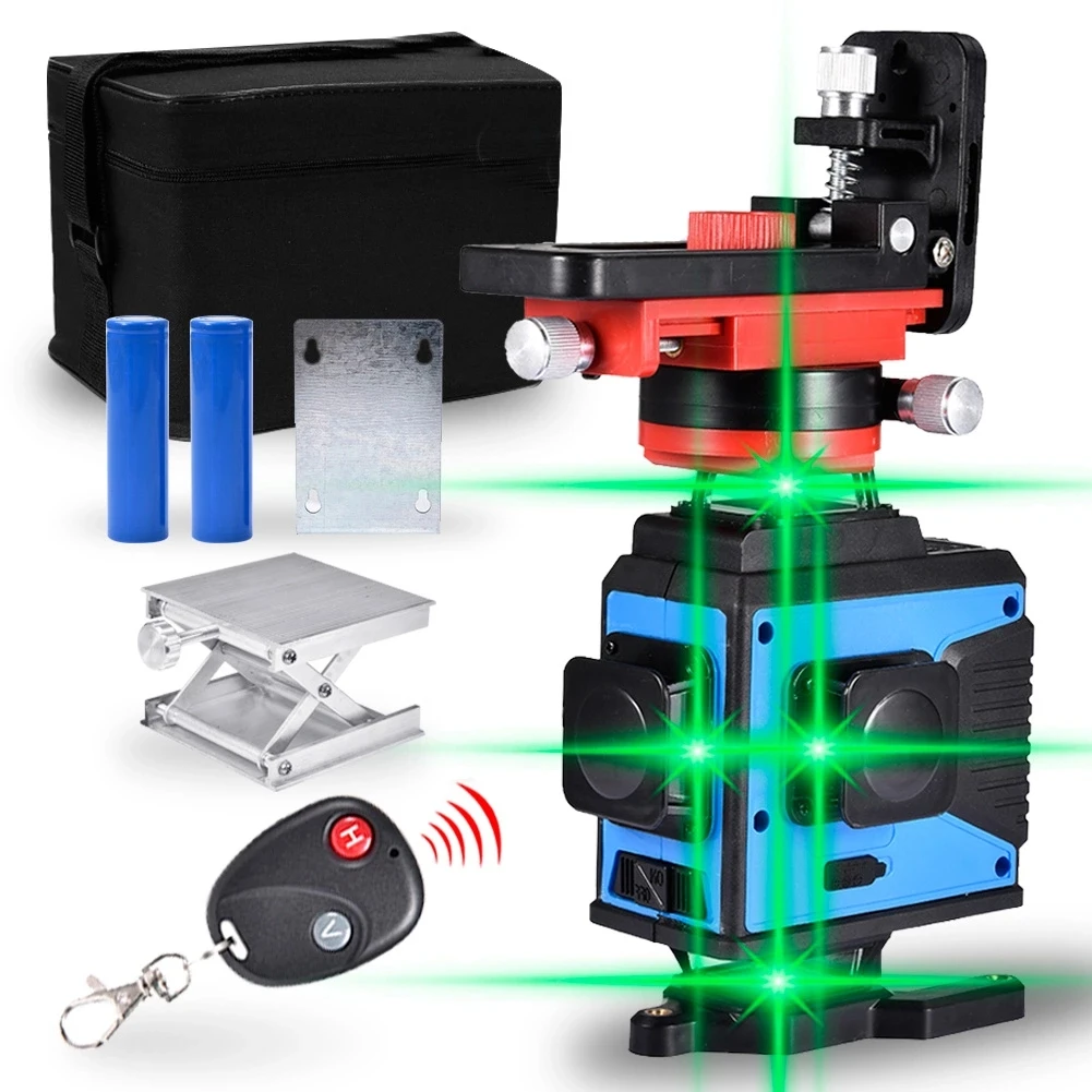 High quality laser leves 16 lines 4D laser land leveler construction tools lazer level wall laser level