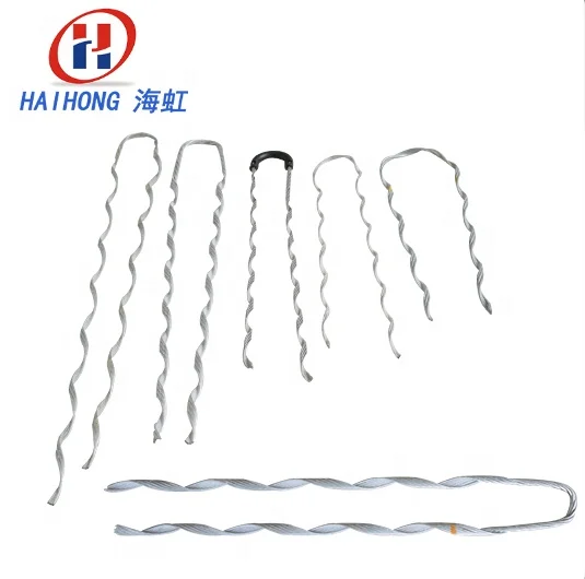 Высококачественный консервант, Выдерживает напряжение проводов, предварительно сформированный зажим с мертвым концом