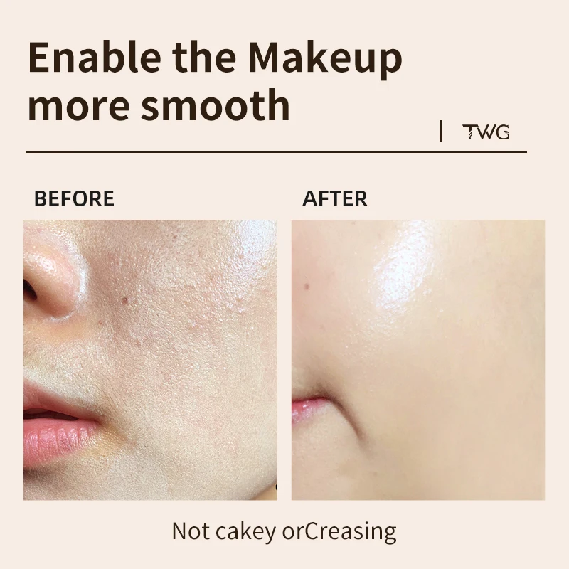 TWG Foundation Base Face Cream before Makeup Long Wear BB Cream for Beauty Skin Care Oil Control Pore Primer Makeup Primer