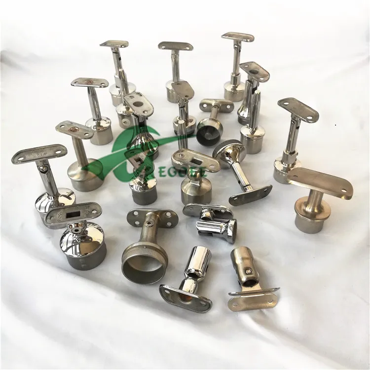 stainless steel stair saddle railing bracket,handrail support,,50mm tube wall mounting handrail bracket