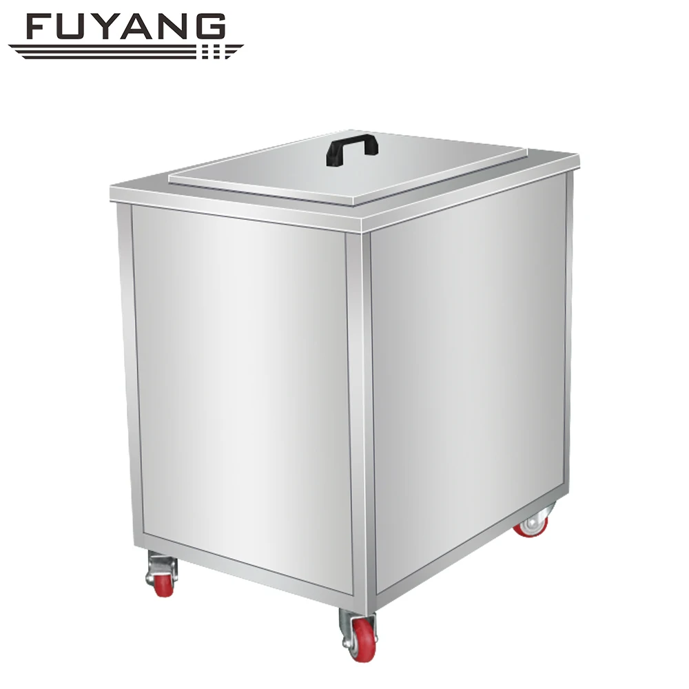 FUYANG Industrial ultrasonic cleaner for engine block carbon cylinder head carburetor turbocharger DPF cleaning  machine  88L