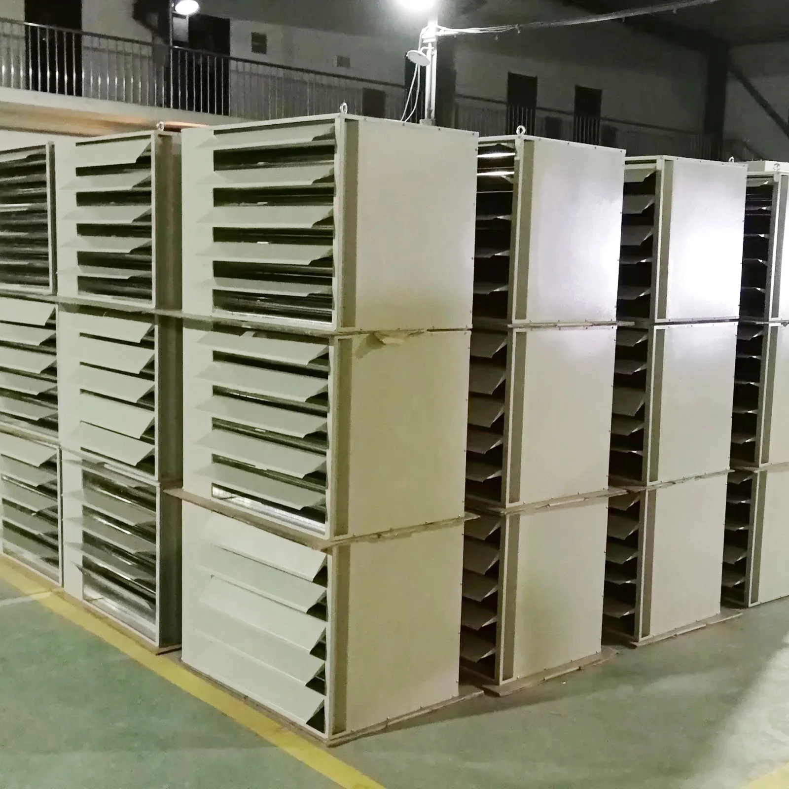 High efficiency condensing gas unit heater, NG/LPG 270000 BTU/80kW, suitable for large workshops and warehouses