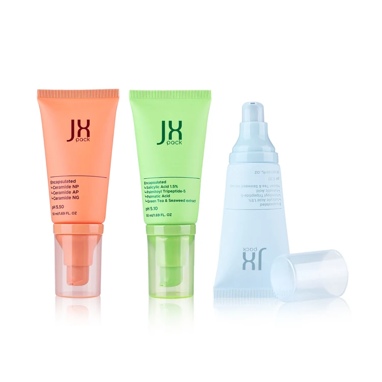 15ml 20ml 30ml 50ml 100ml aluminum plastic lotion bb cream squeeze tube empty cosmetic packaging soft tube for cream