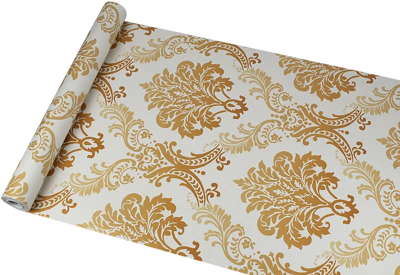 Wallpaper Home Decoration Custom Retro Wallpaper Self-adhesive Nordic High Quality PVC Wallpaper