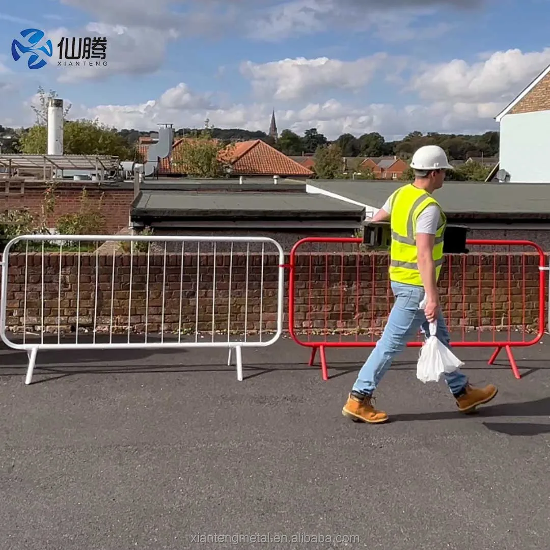 Outdoor Firm Barricade Temporary Fence Movable Crowd Control Barrier for Lane Containment