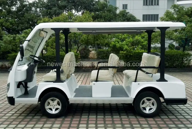 Steering flexible 8 passengers electric tourist car tourist coach