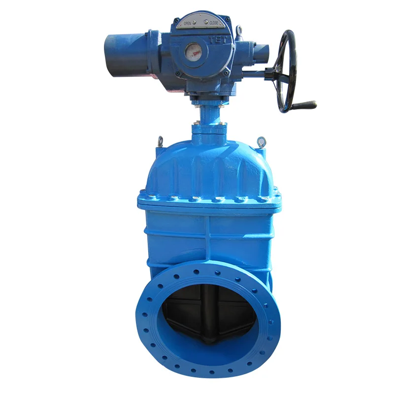 F4 F5 DN400 Electric Actuator flange gate valve