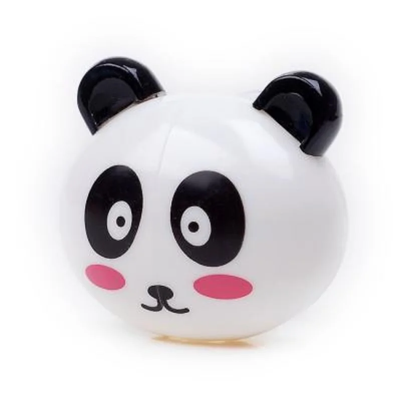 Wall Hanging Wall-mounted Funny Round Cute Suction Cap Animal Covered Plastic Sucker Toothbrush Holder