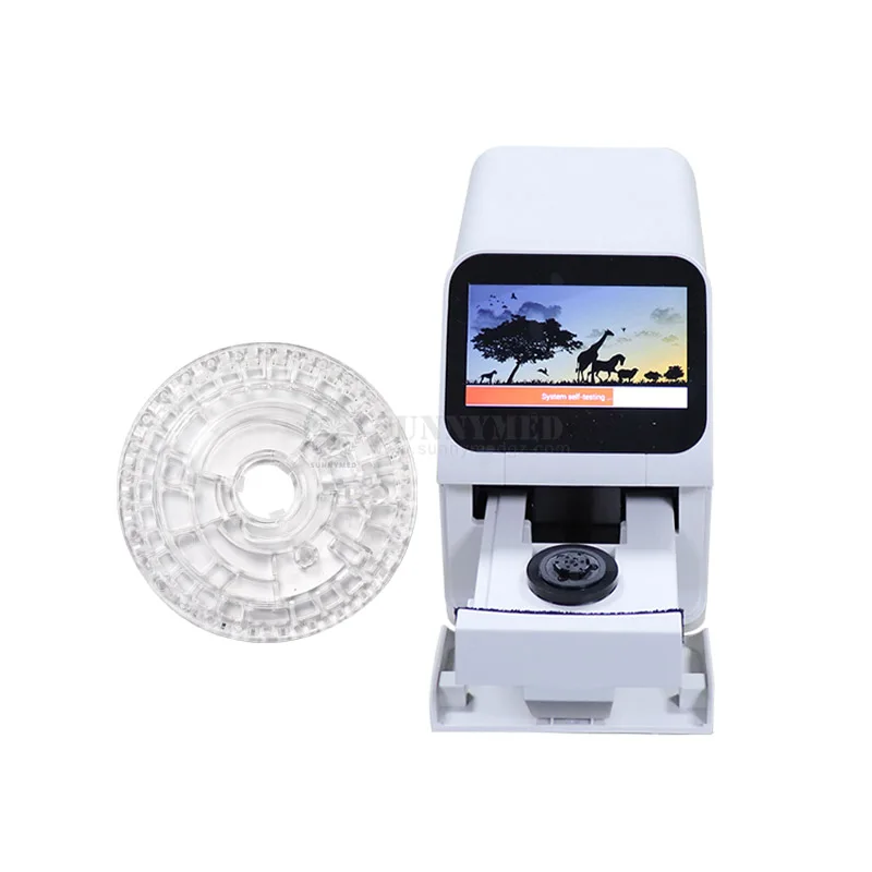 SY-B173V Quick Result Analyzer Veterinary Chemistry Fully Auto Biochemistry Dry Biochemical Analyzer Blood Test Machine