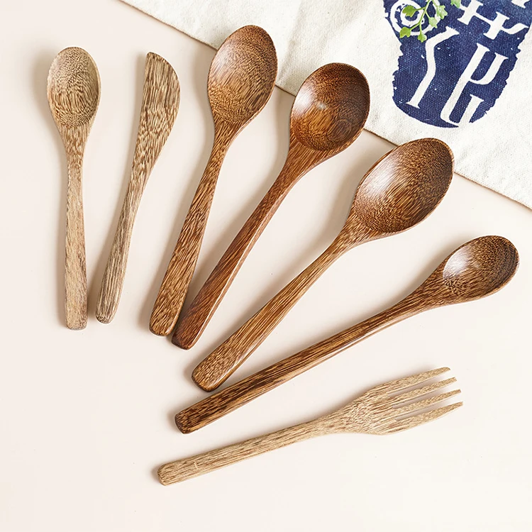 
High quality custom natural mini small bamboo wooden dinner spreader butter cheese knife 