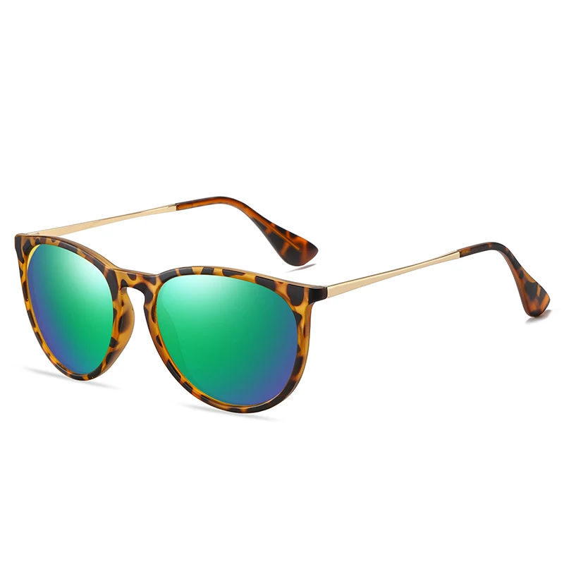 High Quality Plastic Frame Metal Temple Women Sunglasses Polarized UV400 protection Classic Men