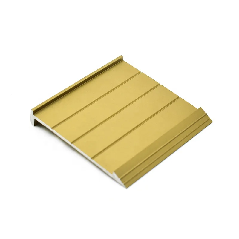 Airport Hotel Heavy Duty Traffic Stairs Nonslip Carborundum Anti Slip Aluminum alloy stair non-slip strip