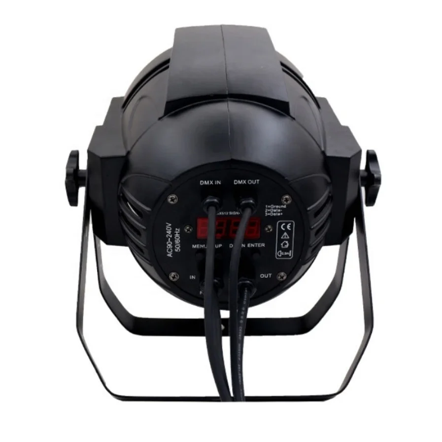 54 шт. 1 Вт RGB 3 в DJ Par освещение для мероприятий DMX и дистанционное управление изменение цвета звуковая активация