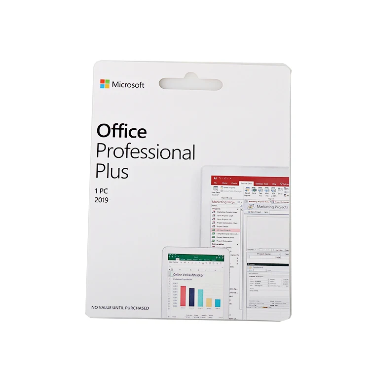 Китайский поставщик, качественная карта для ключей Microsoft Office 2019 Professional Plus, доставка DHL office pro plus 2019, карта для ключей