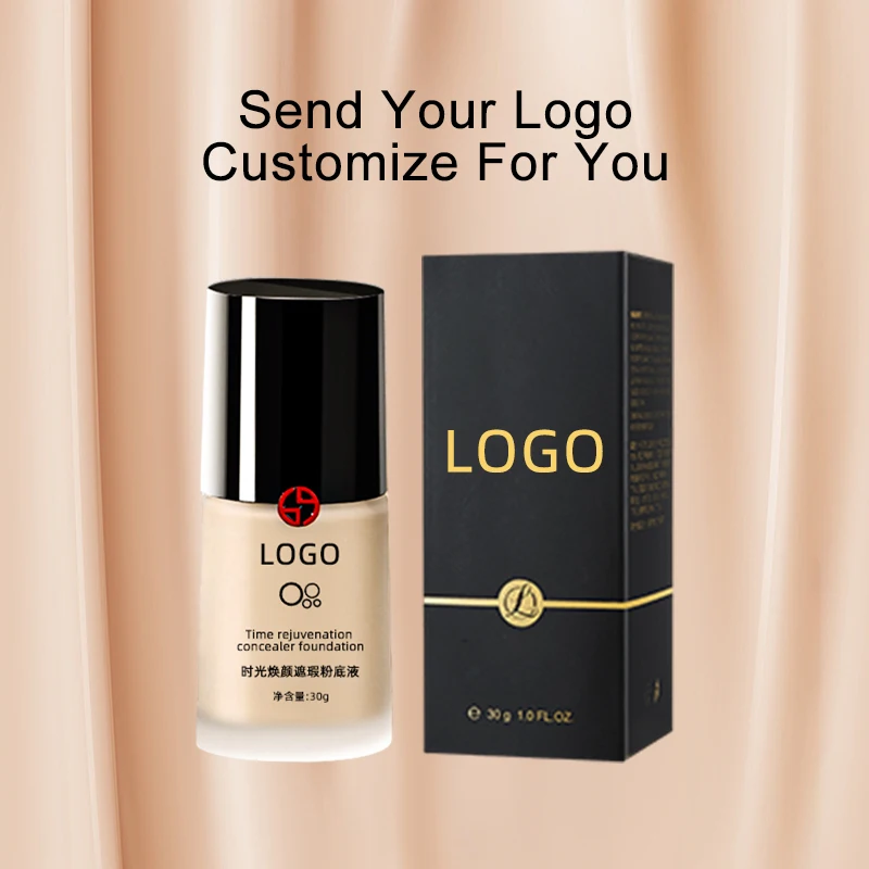 OEM Logo Private Label Vegan Waterproof Long-Lasting Matte Cushion Foundation (New) Full Coverage Liquid Foundation
